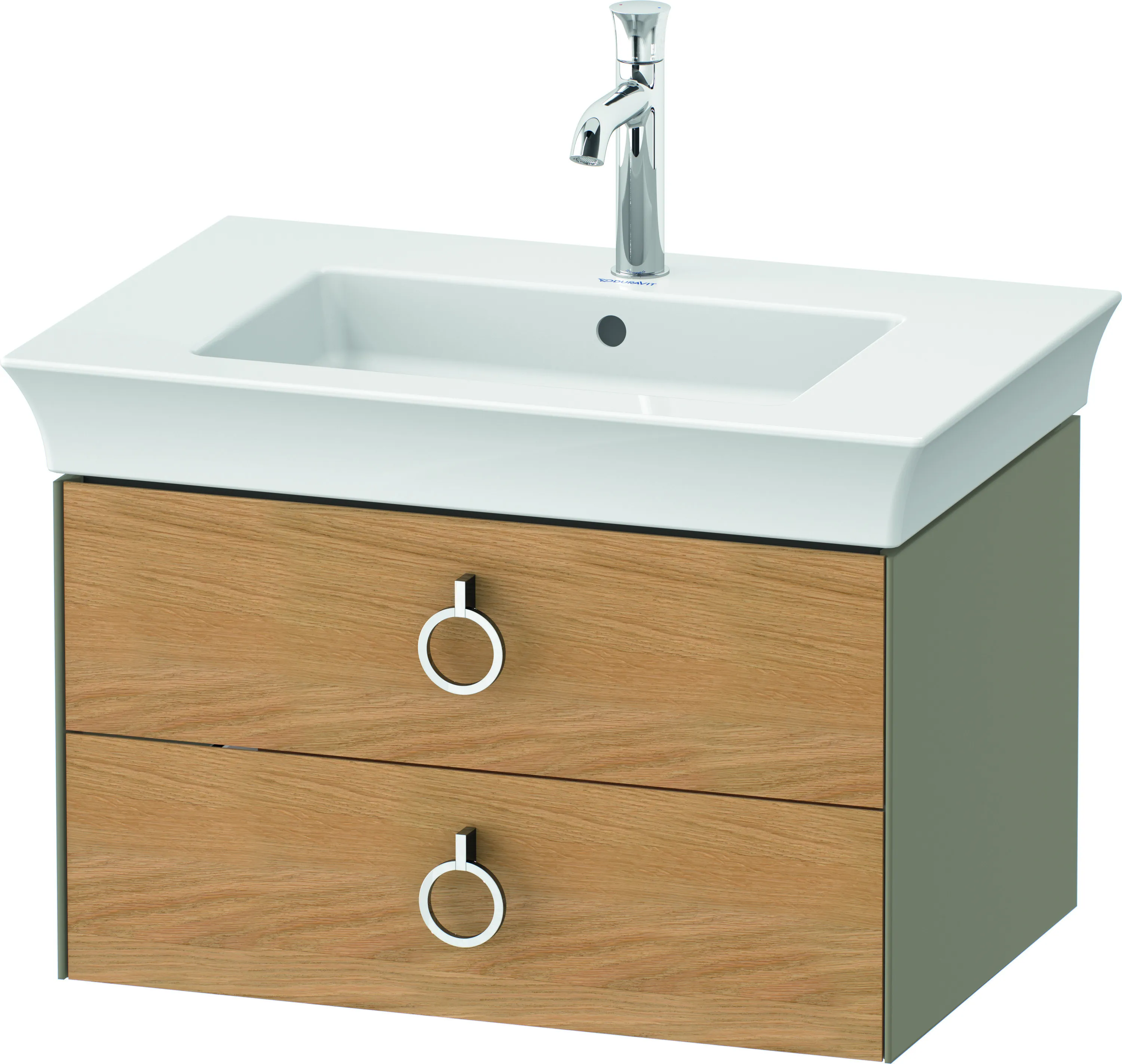 Duravit Waschtischunterschrank wandhängend „White Tulip“ 68,4 × 41 × 45,8 cm Duravit Waschtischunterschrank wandhängend „White Tulip“ 68,4 × 41 × 45,8 cm