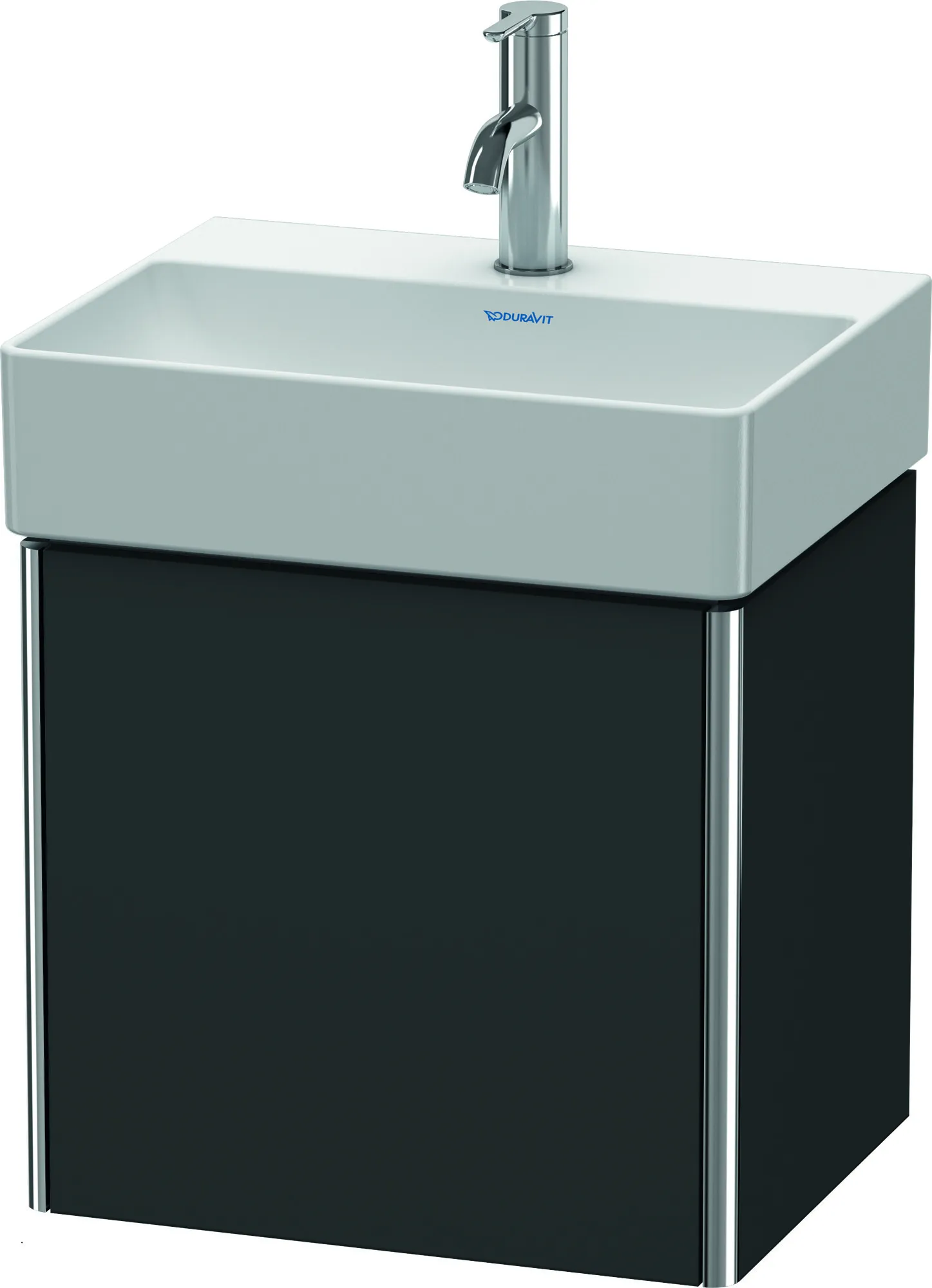 Duravit Waschtischunterschrank wandhängend „XSquare“ 43,4 × 39,7 × 34 cm Graphit Supermatt Duravit Waschtischunterschrank wandhängend „XSquare“ 43,4 × 39,7 × 34 cm Graphit Supermatt