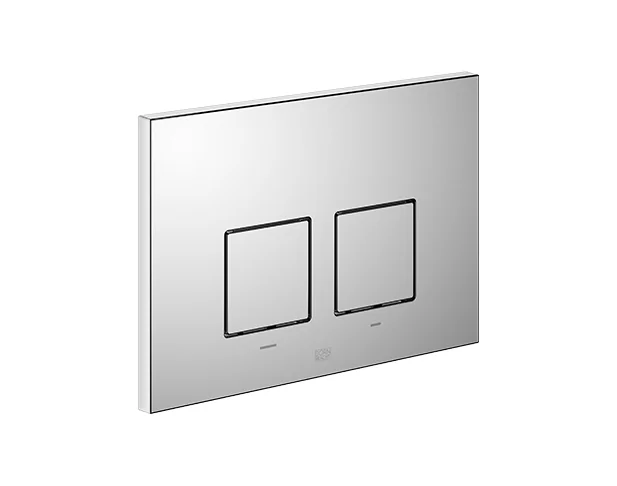 Dornbracht Betätigungsplatte SERIENSPEZIFISCH Dark Bronze gebürstet PVD, 169 x 246 x 12 mm, mechanische Spülauslösung für Geberit Sigma ab 2001