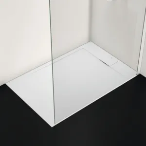 Ideal Standard Duschwanne „UltraFlatSi.life“ 80 × 120 cm in Carraraweiß