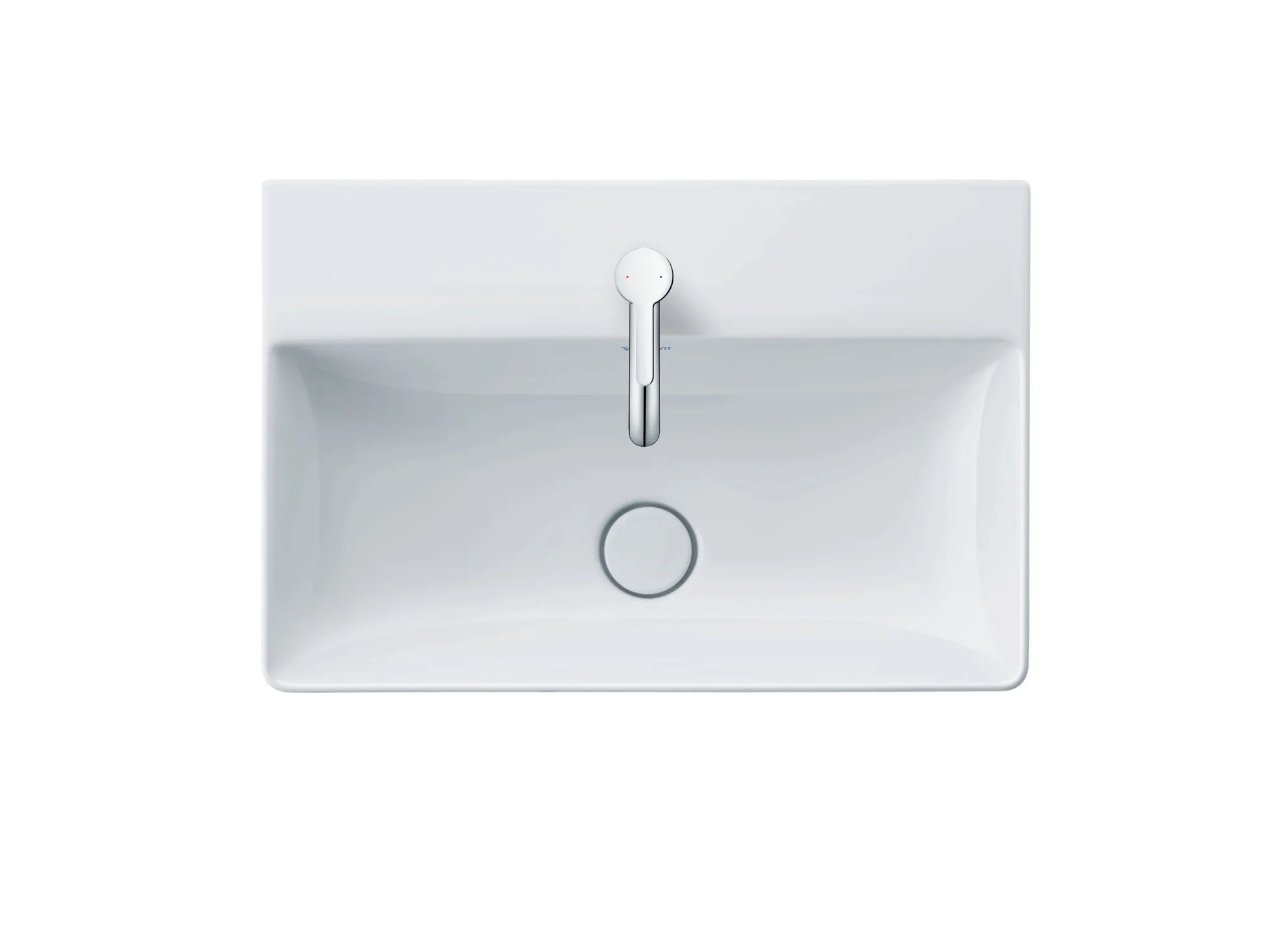 Wandwaschtisch „DuraSquare“, ohne Überlauf, Hahnlochposition mittig Becken: mittig / Größe: 45 × 35 cm / Hahnlochbohrung: mit 1×1 Hahnlochbohrung / Hahnlochposition: mittig / Oberflächenveredelung: ohne Oberflächenveredelung Wandwaschtisch „DuraSquare“, ohne Überlauf, Hahnlochposition mittig Becken: mittig / Größe: 45 × 35 cm / Hahnlochbohrung: mit 1×1 Hahnlochbohrung / Hahnlochposition: mittig / Oberflächenveredelung: ohne Oberflächenveredelung