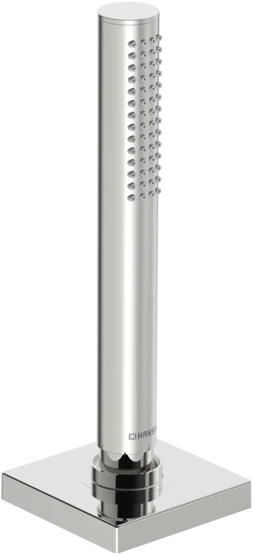 HansaSTILO Handbrause Set HansaSTILO Wannenrandsysteme 1-strahlig 75x75 mm DN15 Chrom
