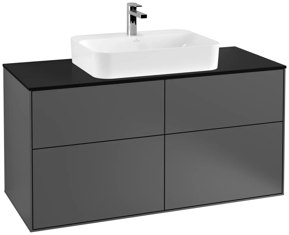 Villeroy & Boch Finion Waschbeckenunterschrank G38 1200x603x501mm Anthrazit Villeroy & Boch Finion Waschbeckenunterschrank G38 1200x603x501mm Anthrazit