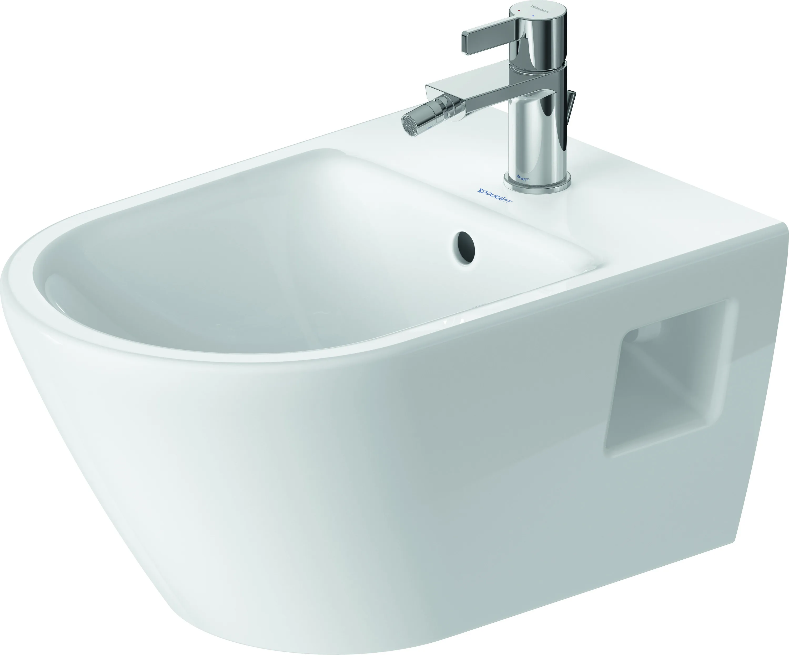 Duravit Wand-Bidet „D-Neo“, Befestigung sichtbar 37 × 54 × 27 cm