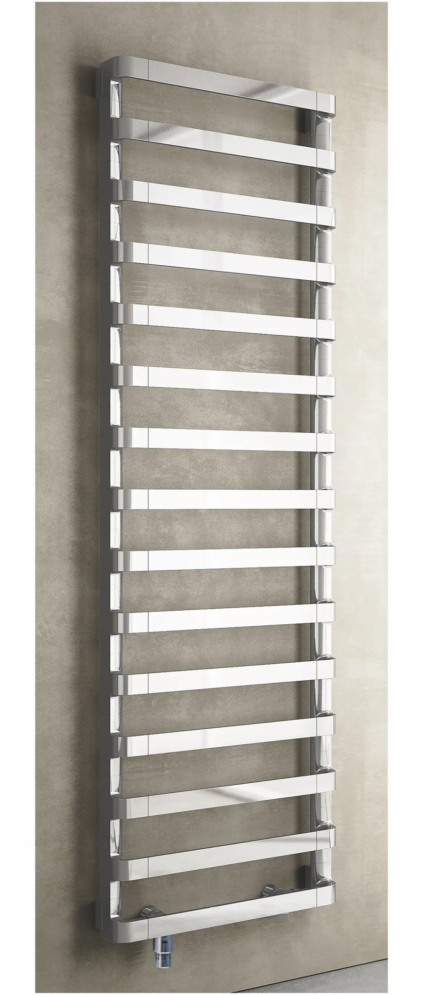 BEMM Design-Heizkörper „Step B“ 60 × 124 cm in Weiß (RAL 9016)
