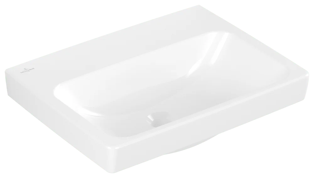 Villeroy & Boch Architectura Waschbecken 550x420mm, Rechteck, ohne Überlauf, Weiß Alpin