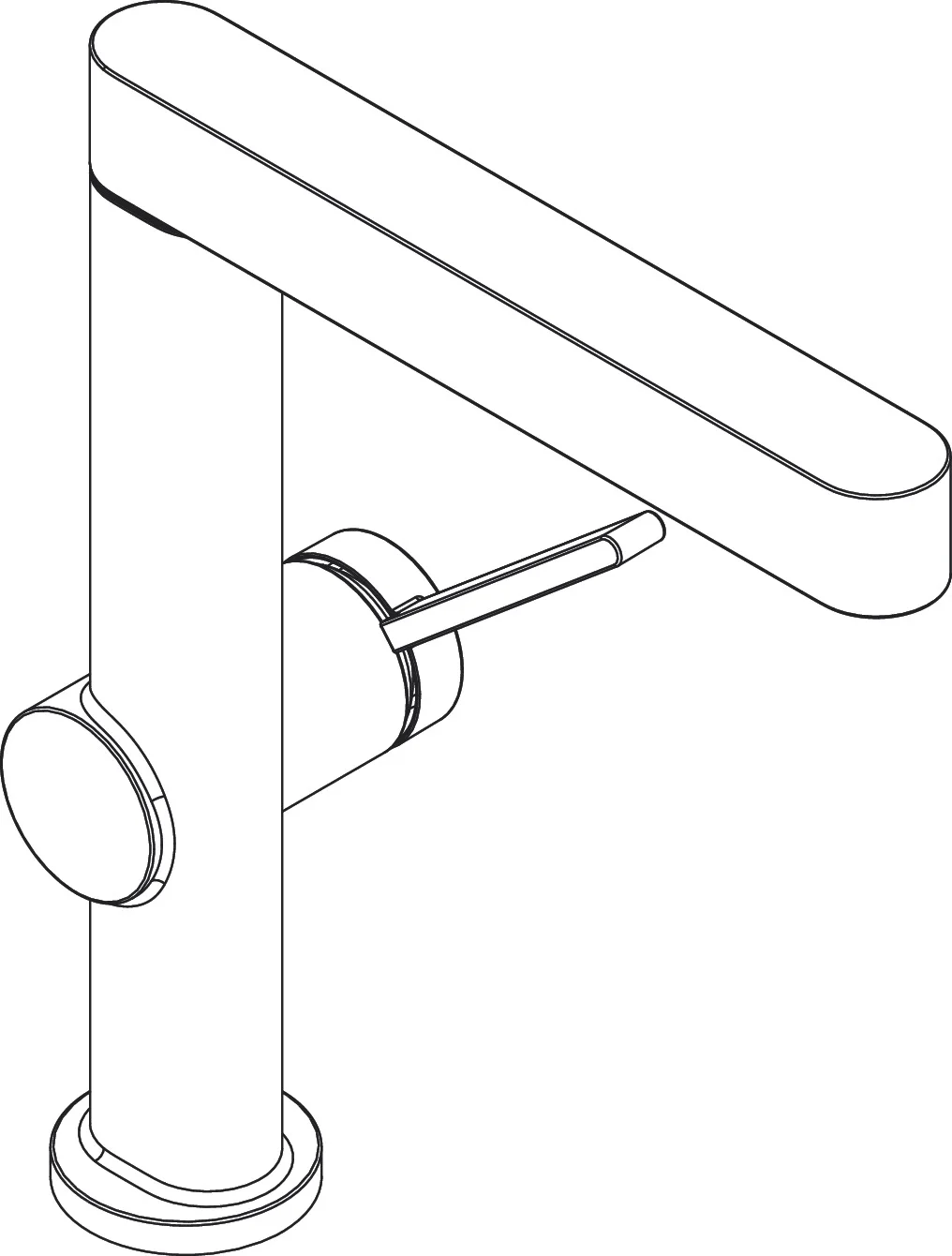 Hansgrohe Finoris Einhebel-Waschtischmischer 230 mit Ausziehbrause 2jet Chrom, Ausladung 191 mm, Auslaufhöhe 229 mm, Hebelgriff, Laminarstrahl und PowderRain, max. Durchflussmenge 5 l/min bei 3 bar