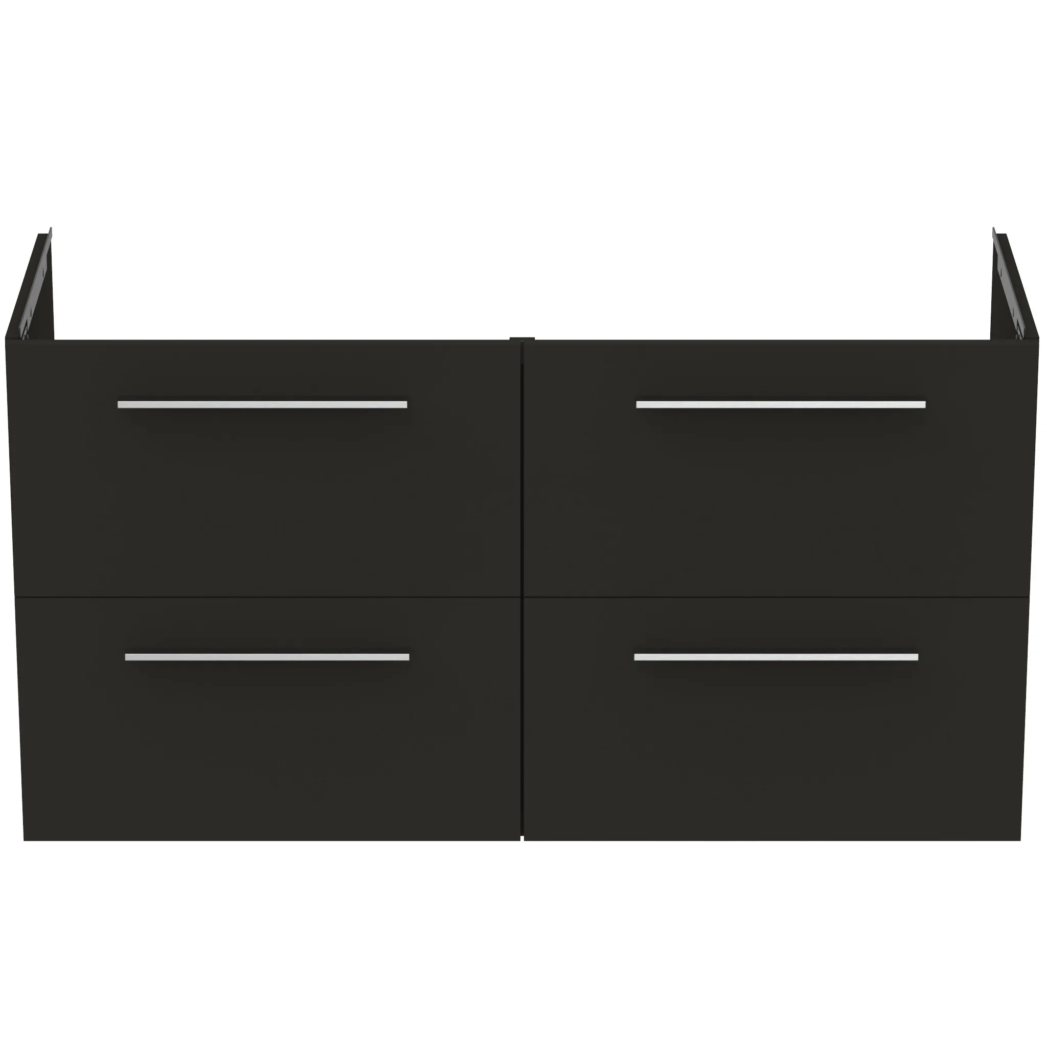 Ideal Standard i.life A Möbeldoppel-Waschtischunterschrank 4 Auszüge Carbongrau matt 1200x440x630 mm Ideal Standard i.life A Möbeldoppel-Waschtischunterschrank 4 Auszüge Carbongrau matt 1200x440x630 mm