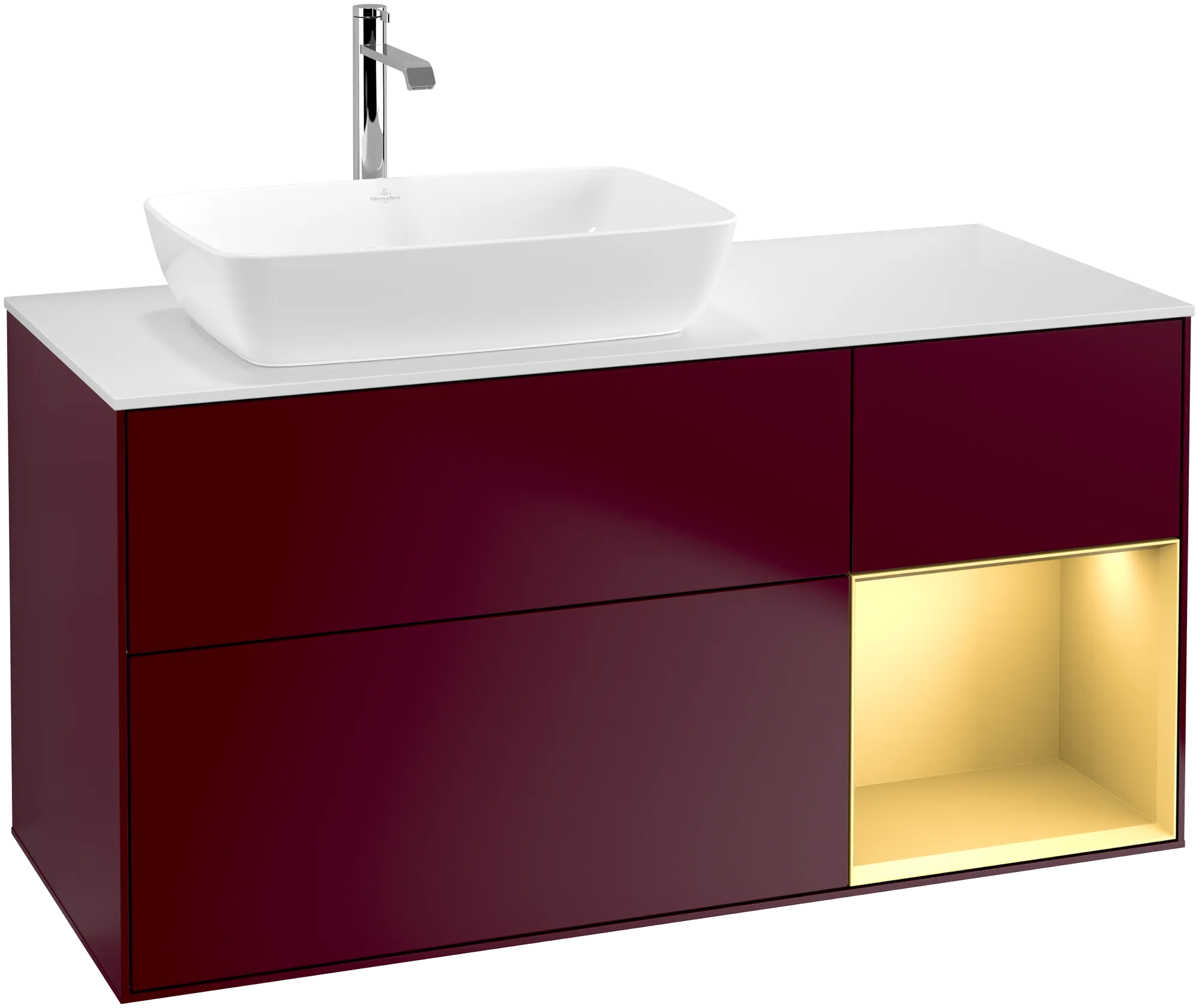 Villeroy & Boch Waschbeckenunterschrank Finion F81, 1200x603x501mm