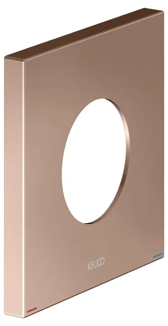 IXMO Wandrosette 105 x 105 mm Rotgold geb.