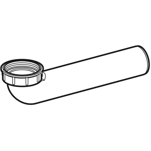 Geberit Anschlussbogen in weiß-alpin Geberit Anschlussbogen in weiß-alpin