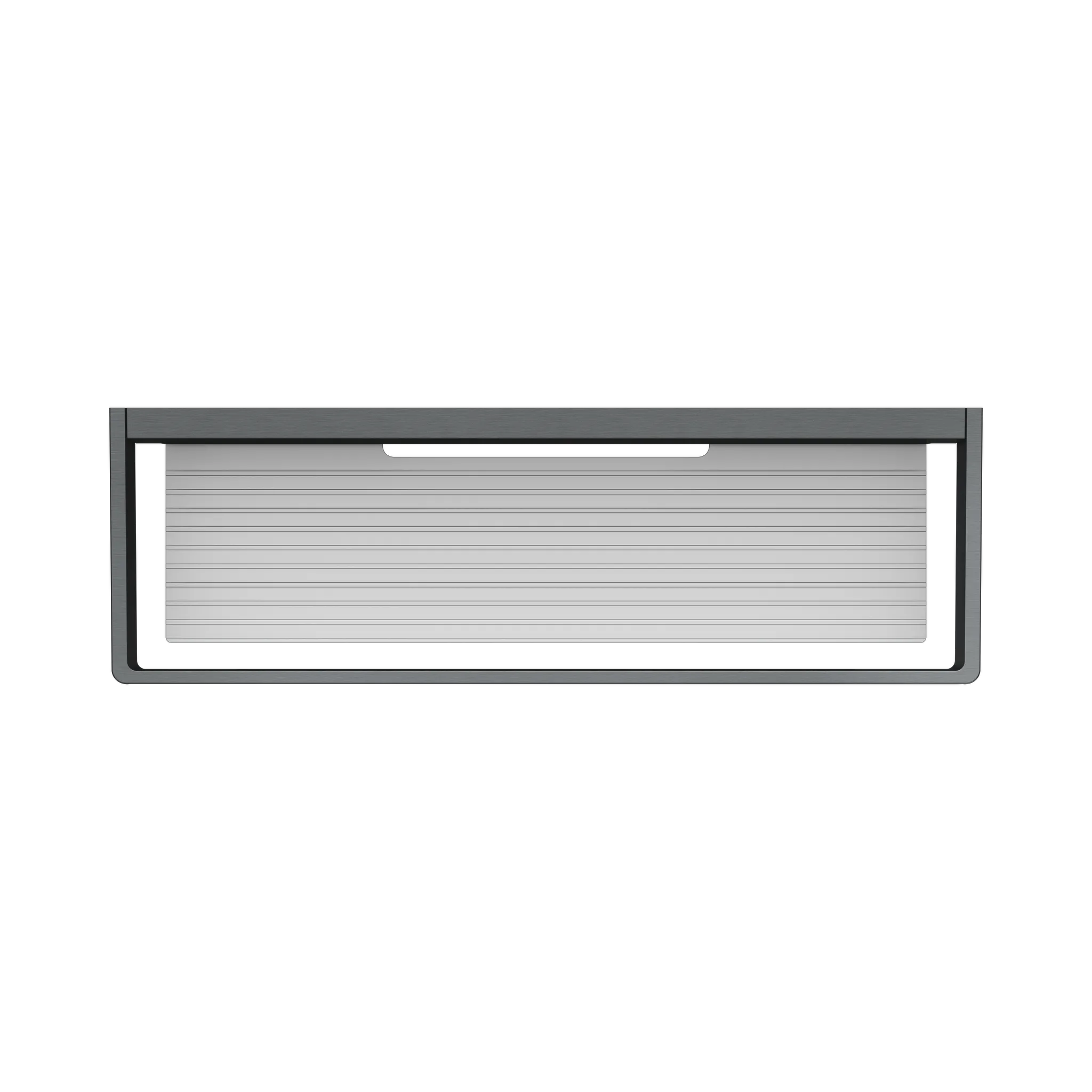 KEUCO EDITION 11 Duschablage Schwarzchrom gebürstet / Alu KEUCO EDITION 11 Duschablage Schwarzchrom gebürstet / Alu