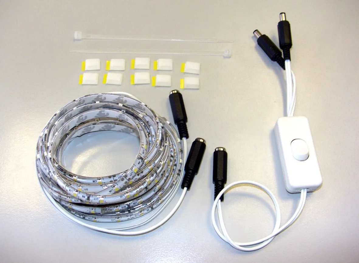 LED-Hinterleuchtung Plawa 2x1800 mm, Warmweiß