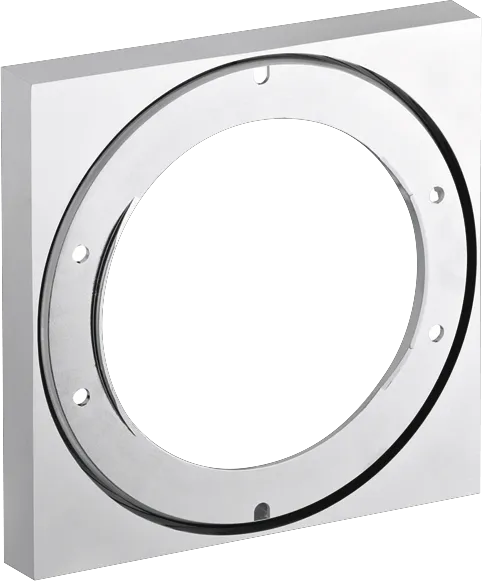 Hansgrohe AXOR Citterio Verlängerungsrosette, Chrom, 172 x 172 mm, Verlängerung 22 mm