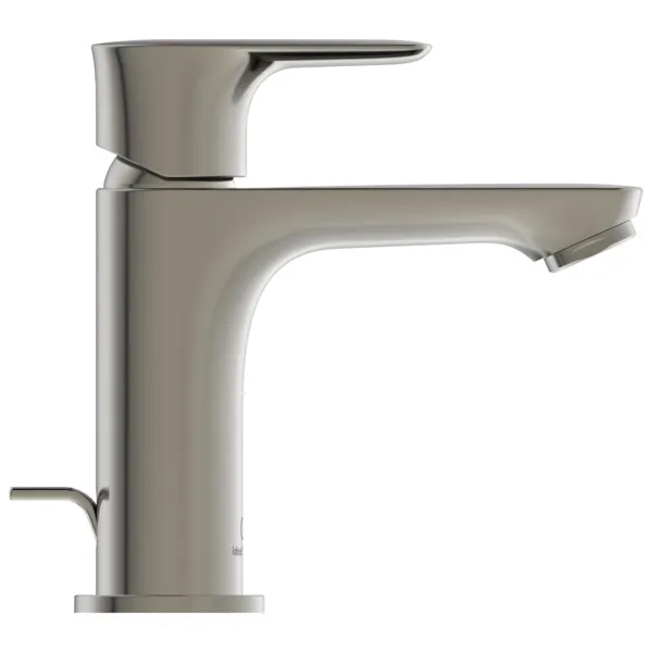 Waschtischarmatur Connect Air, Slim, 5l/min, mit Ablaufgarnitur, Ausladung 107mm, Brushed Gold Waschtischarmatur Connect Air, Slim, 5l/min, mit Ablaufgarnitur, Ausladung 107mm, Brushed Gold