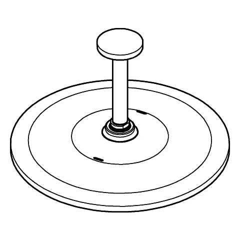 Kopfbrauseset Rainshower Mono 310 26560, Deckenauslass 142 mm, 9,5 l/min Durchflusskonstanthalter Kopfbrauseset Rainshower Mono 310 26560, Deckenauslass 142 mm, 9,5 l/min Durchflusskonstanthalter