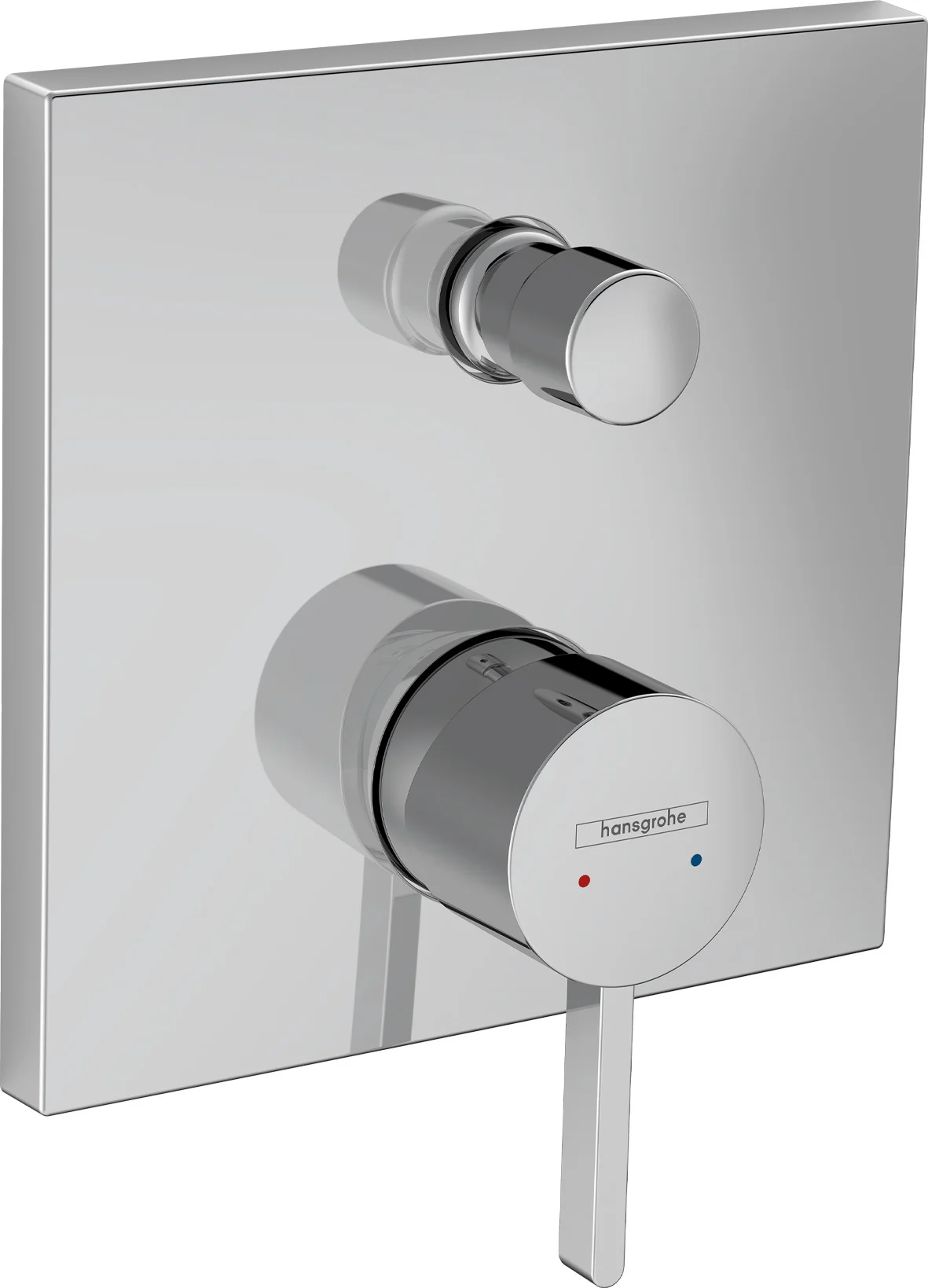Hansgrohe Finoris Einhebel-Wannenmischer Unterputz, Chrom, 2 Verbraucher, Durchflussmenge 21 l/min (oberer Abgang), 29 l/min (unterer Abgang), max. 3 bar, Temperaturbegrenzung einstellbar, Umsteller mit automatischer Rückstellung, Schalldämpfer, für Durc Hansgrohe Finoris Einhebel-Wannenmischer Unterputz, Chrom, 2 Verbraucher, Durchflussmenge 21 l/min (oberer Abgang), 29 l/min (unterer Abgang), max. 3 bar, Temperaturbegrenzung einstellbar, Umsteller mit automatischer Rückstellung, Schalldämpfer, für Durc