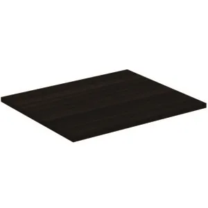 Waschtischplatte i.life B ohne Ausschnitt 602x506x18mm Weiß matt
