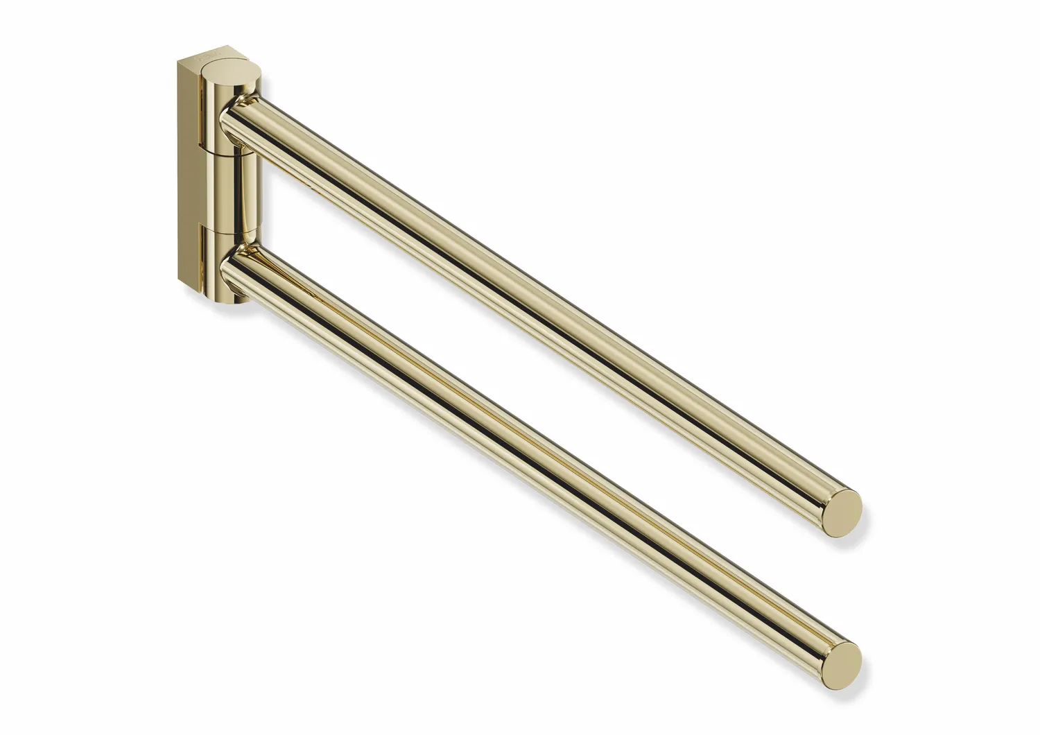Handtuchhalter des Systems 162, Edelstahl, PVD, Länge 331 mm, in Farbe CK (Messing glänzend) Handtuchhalter des Systems 162, Edelstahl, PVD, Länge 331 mm, in Farbe CK (Messing glänzend)