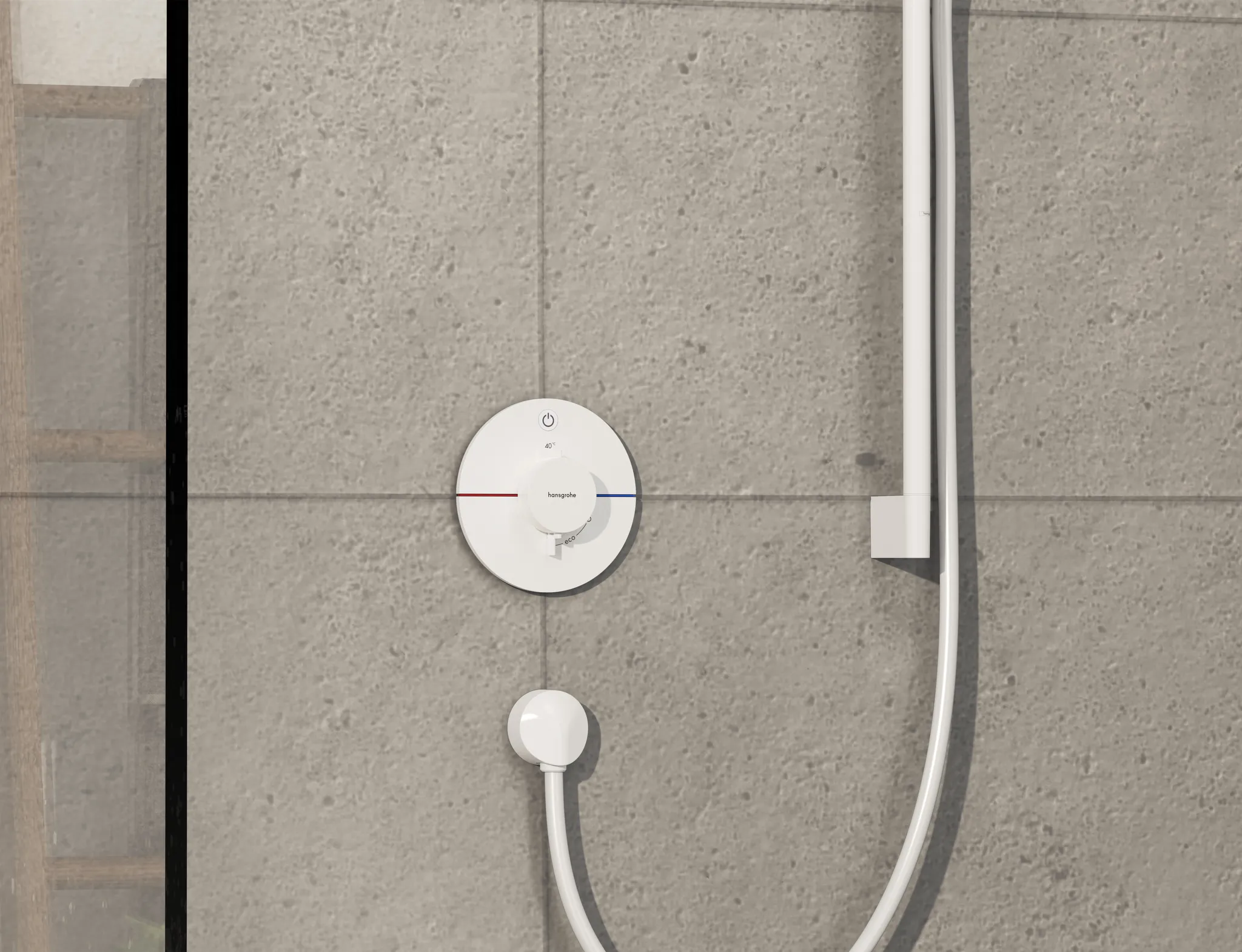 ShowerSelect Comfort S Thermostat Unterputz für 1 Verbraucher Chrom ShowerSelect Comfort S Thermostat Unterputz für 1 Verbraucher Chrom