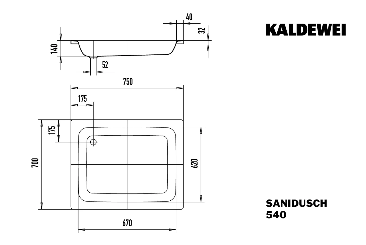 Kaldewei rechteck Duschwanne „Sanidusch“ 700 × 750 mm ohne Oberflächenbeschichtung, ohne Oberflächenveredelung, in alpinweiß Kaldewei rechteck Duschwanne „Sanidusch“ 700 × 750 mm ohne Oberflächenbeschichtung, ohne Oberflächenveredelung, in alpinweiß