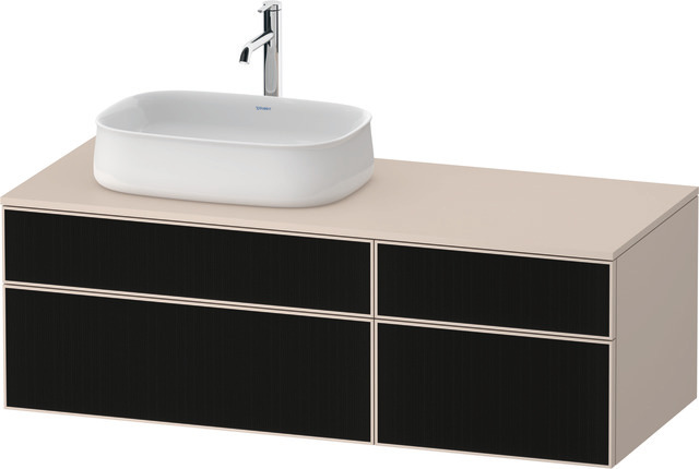 Duravit Waschtischunterschrank wandhängend „Zencha“ 130 × 44,2 × 55 cm