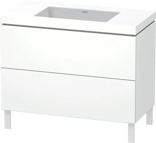 Duravit Set bodenstehend „L-Cube“ 100 × 48 × 69,8 cm