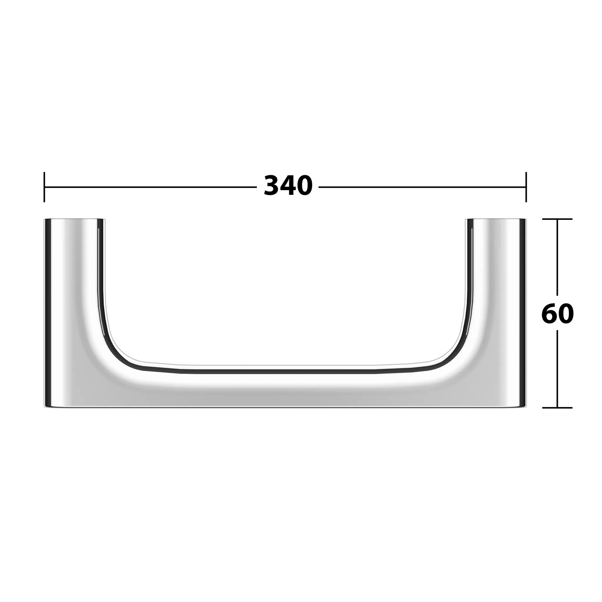 Edition 400 Handtuchring verchromt Edition 400 Handtuchring verchromt