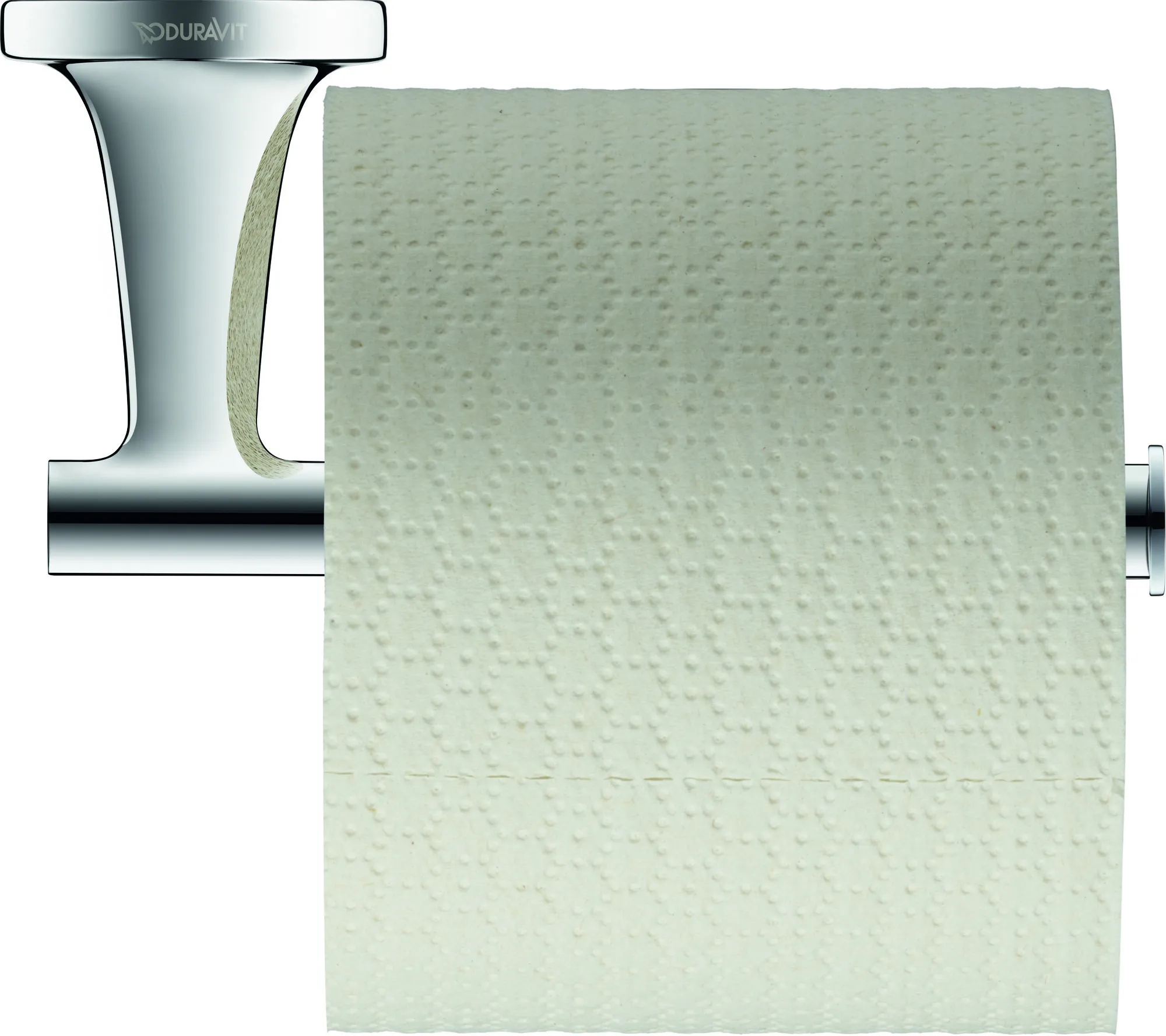 Duravit Toilettenpapierhalter „Starck T“ 15,2 × 7,6 × 5 cm in Befestigung sichtbar Duravit Toilettenpapierhalter „Starck T“ 15,2 × 7,6 × 5 cm in Befestigung sichtbar