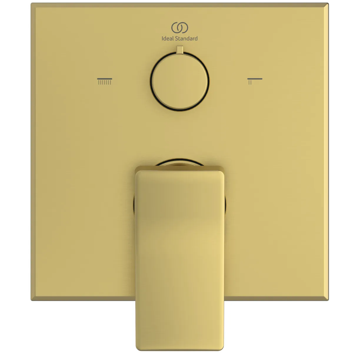 Ideal Standard Badearmatur Unterputz Conca Brushed Gold Ideal Standard Badearmatur Unterputz Conca Brushed Gold