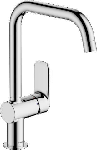 Hansa Einhand-Küchenarmatur „Basic“ Ausladung 200 mm in chrom Hansa Einhand-Küchenarmatur „Basic“ Ausladung 200 mm in chrom