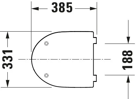 Duravit WC-Sitz „No.1“ 33,1 × 38,5 × 4,2 cm in, Soft Closing, Scharniere Edelstahl Duravit WC-Sitz „No.1“ 33,1 × 38,5 × 4,2 cm in, Soft Closing, Scharniere Edelstahl