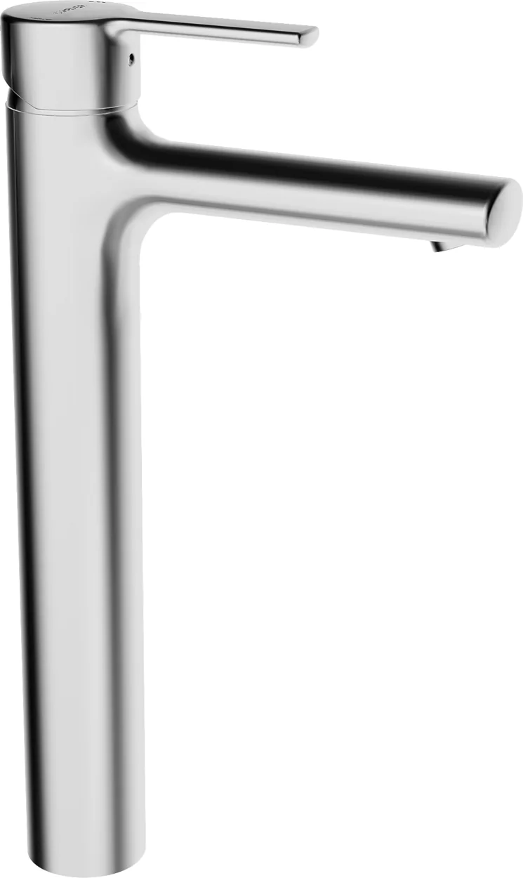 HansaRONDA Einhebelmischer Waschtischbatterie HansaRONDA 0303 Ausladung 148 mm DN15 Chrom