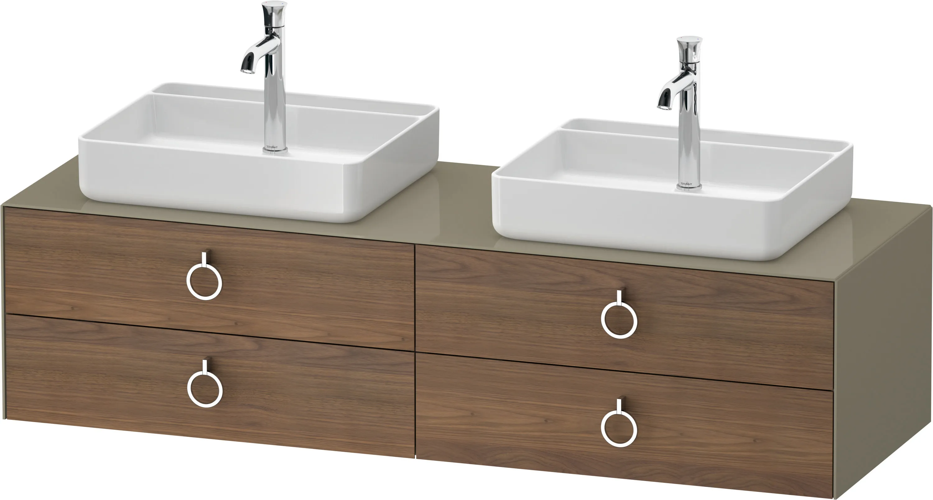 Duravit Waschtischunterschrank wandhängend „White Tulip“ 160 × 40,8 × 55 cm Duravit Waschtischunterschrank wandhängend „White Tulip“ 160 × 40,8 × 55 cm