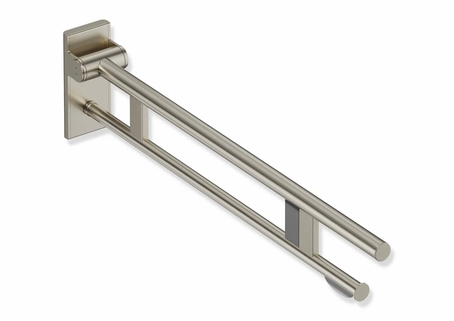 Mobiler Stützklappgriff Duo, Design A des Systems 900, Edelstahl, PVD, Ausladung 900 mm, mit WC-Papierhalter und Funk-Spülauslösung, Ausführung rechts, in Farbe CK (messing glänzend) Mobiler Stützklappgriff Duo, Design A des Systems 900, Edelstahl, PVD, Ausladung 900 mm, mit WC-Papierhalter und Funk-Spülauslösung, Ausführung rechts, in Farbe CK (messing glänzend)