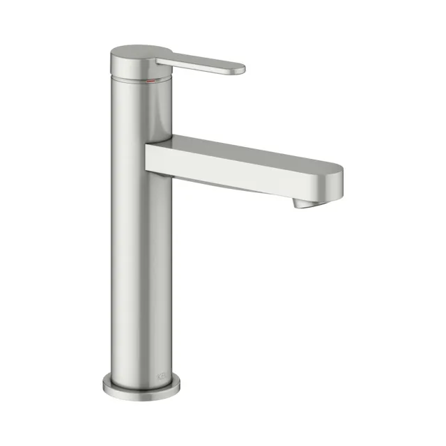 KEUCO IXMO Einhebel-Waschtischmischer 130 IXMO Flat ohne Zugstangen-Ablaufgarnitur IXMO Flat, Rosette rund Edelstahl-finish KEUCO IXMO Einhebel-Waschtischmischer 130 IXMO Flat ohne Zugstangen-Ablaufgarnitur IXMO Flat, Rosette rund Edelstahl-finish