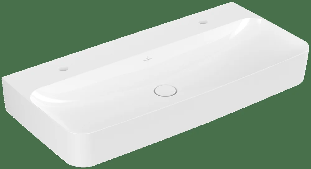 Villeroy & Boch Finion Waschbecken TitanCeram 1000x470mm Rechteck Weiß Alpin CeramicPlus