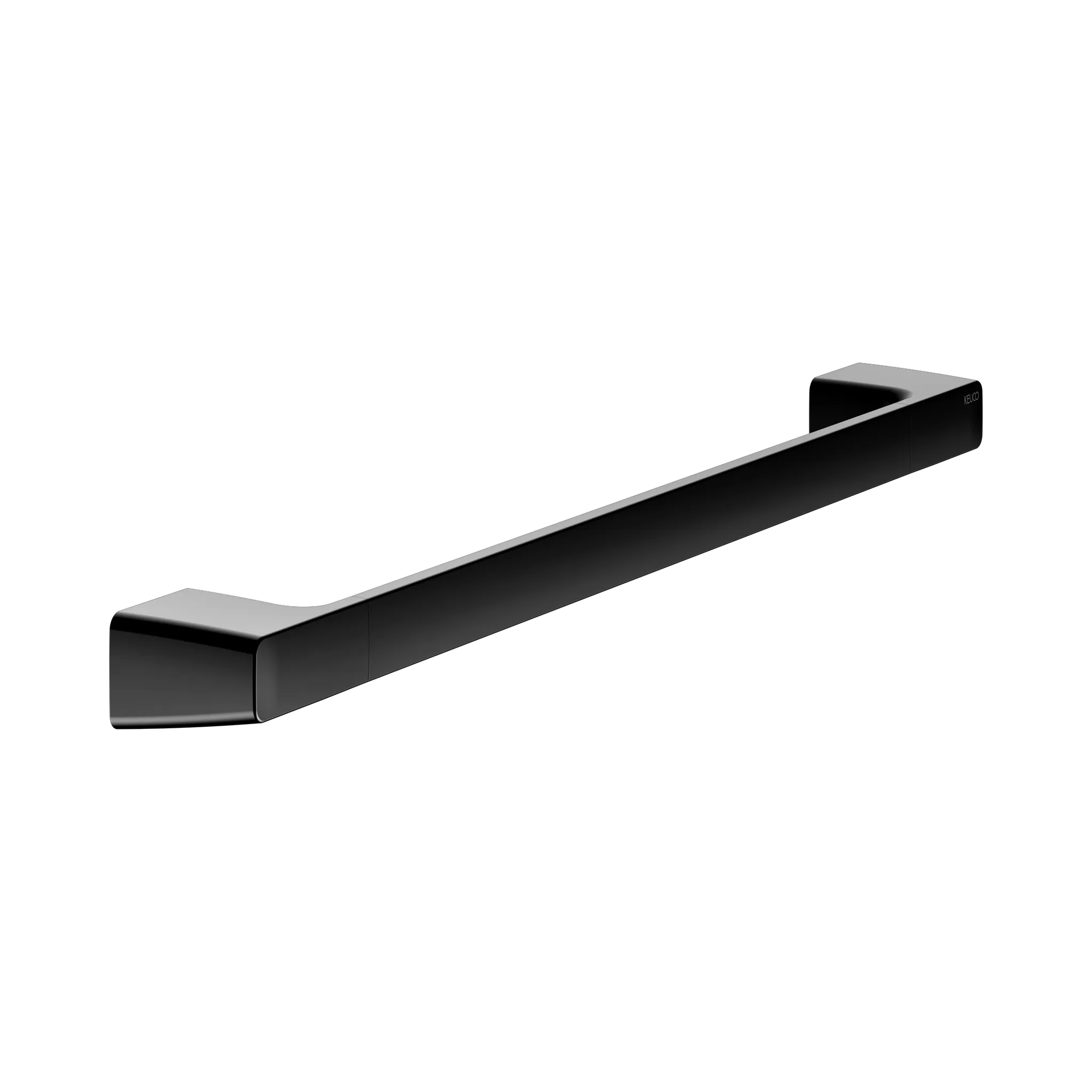 KEUCO AVENO Badetuchhalter 600 mm schwarz matt