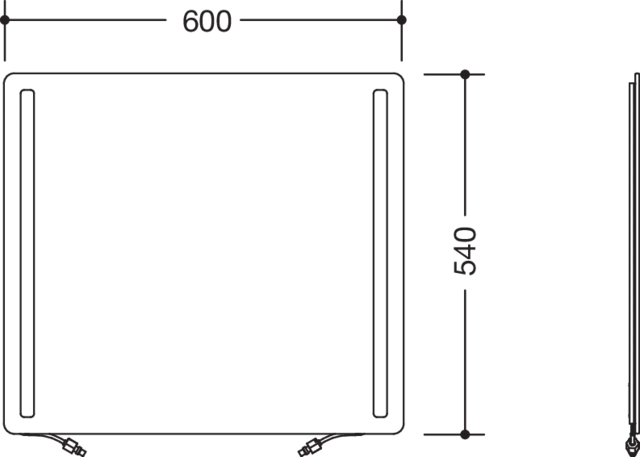 HEWI Spiegel „Serie 801“