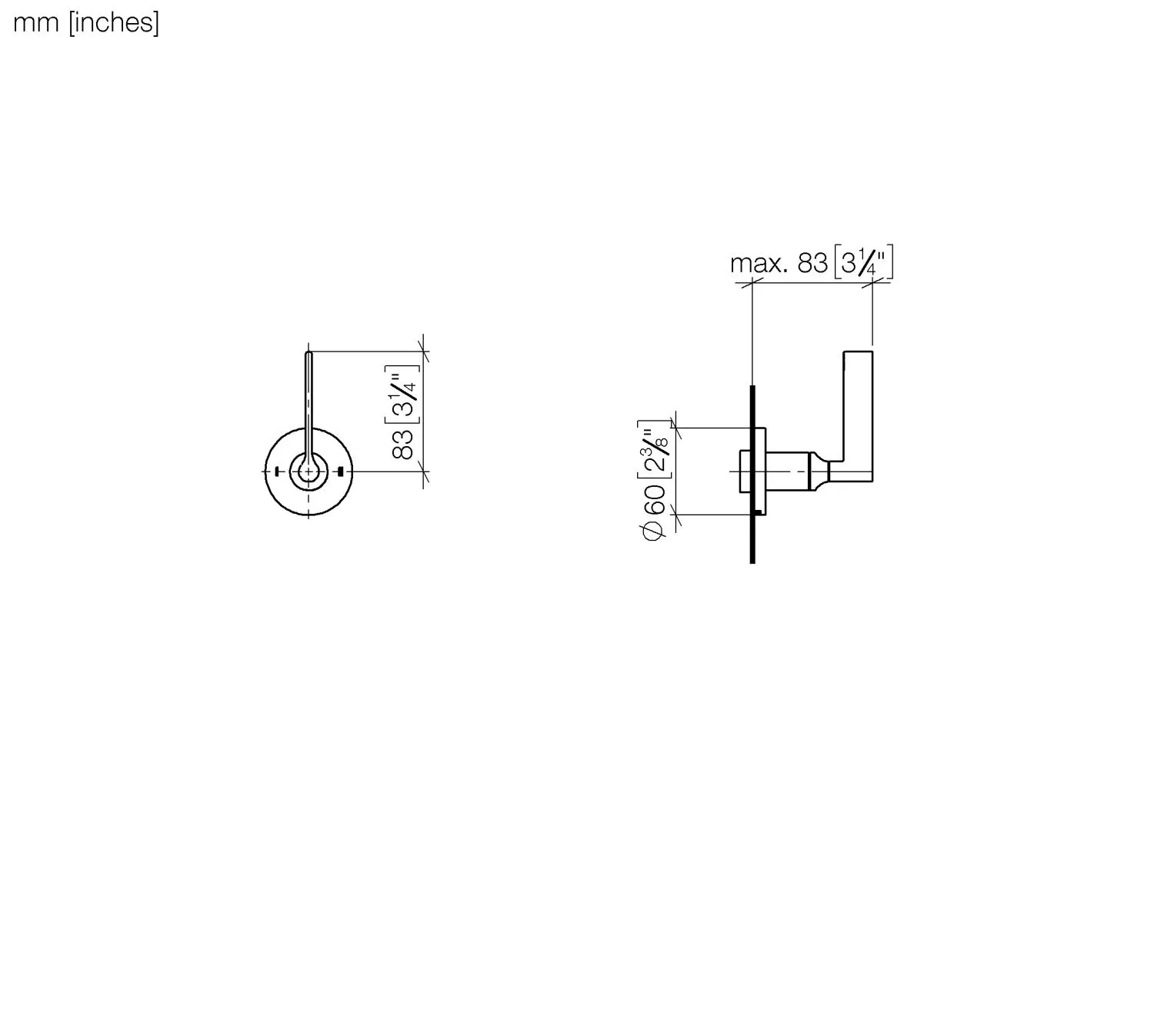 Dornbracht VAIA UP-Zweiwege-Umstellung Chrom Dornbracht VAIA UP-Zweiwege-Umstellung Chrom