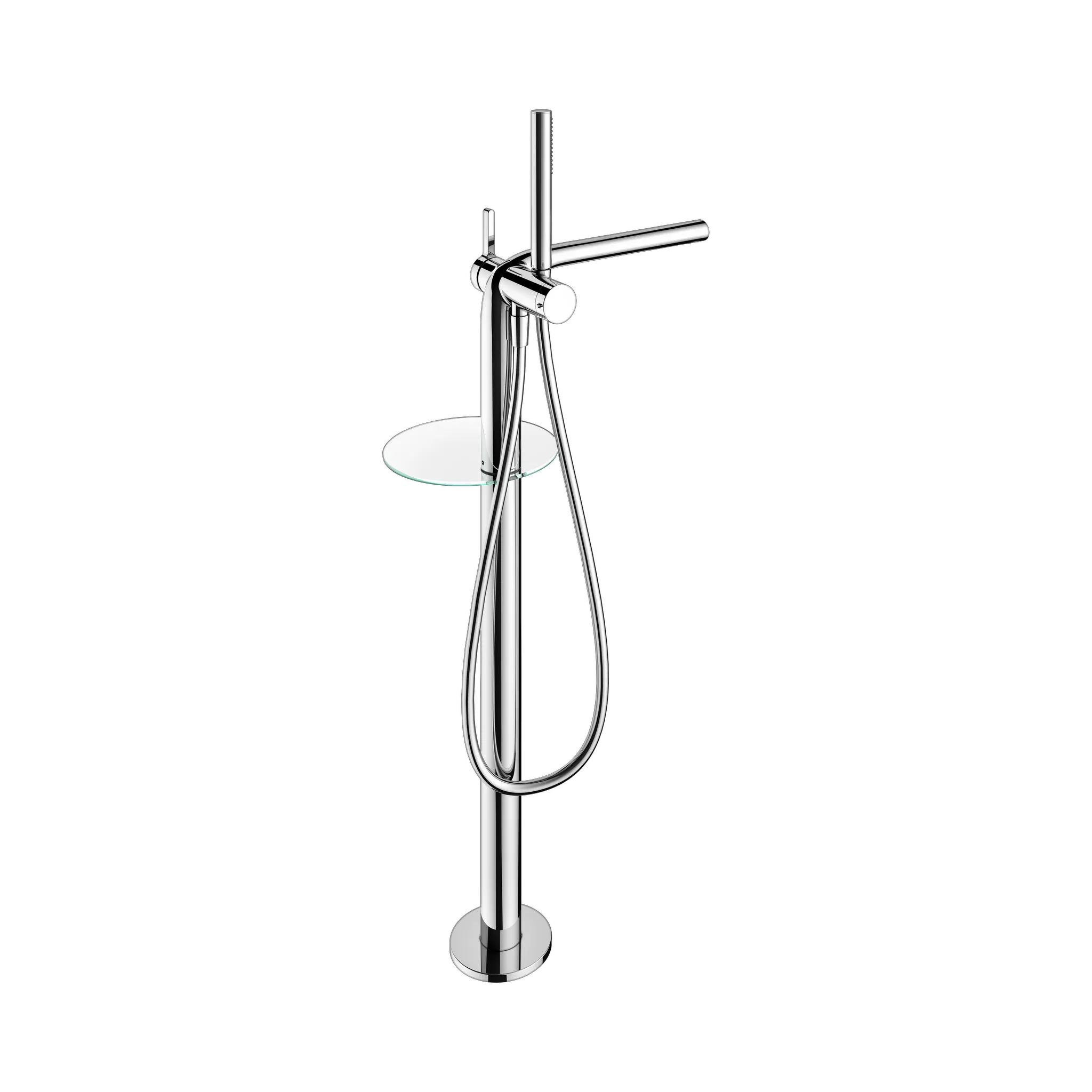 Edition 400 51527010100 Einhebel-Wannenmischer für freistehende Montage verchromt Edition 400 51527010100 Einhebel-Wannenmischer für freistehende Montage verchromt