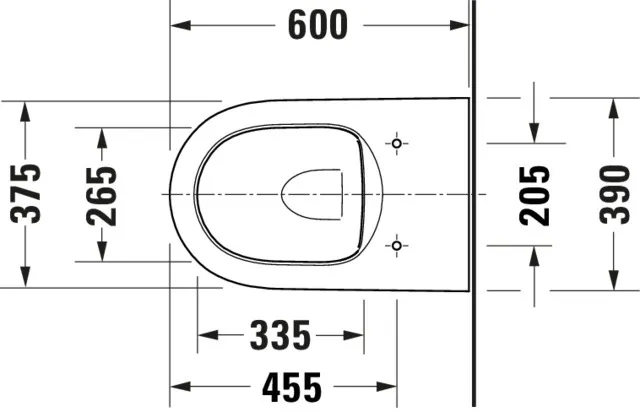Stand-Tiefspül-WC „Qatego“ 39 × 40 × 60 cm, mit Spülrand Stand-Tiefspül-WC „Qatego“ 39 × 40 × 60 cm, mit Spülrand