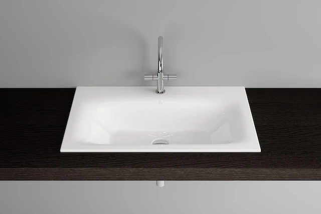 Einbauwaschtisch „BetteLux“, ohne Überlauf, ohne Hahnlochbohrung 60 × 49,5 cm in Pergamon Einbauwaschtisch „BetteLux“, ohne Überlauf, ohne Hahnlochbohrung 60 × 49,5 cm in Pergamon
