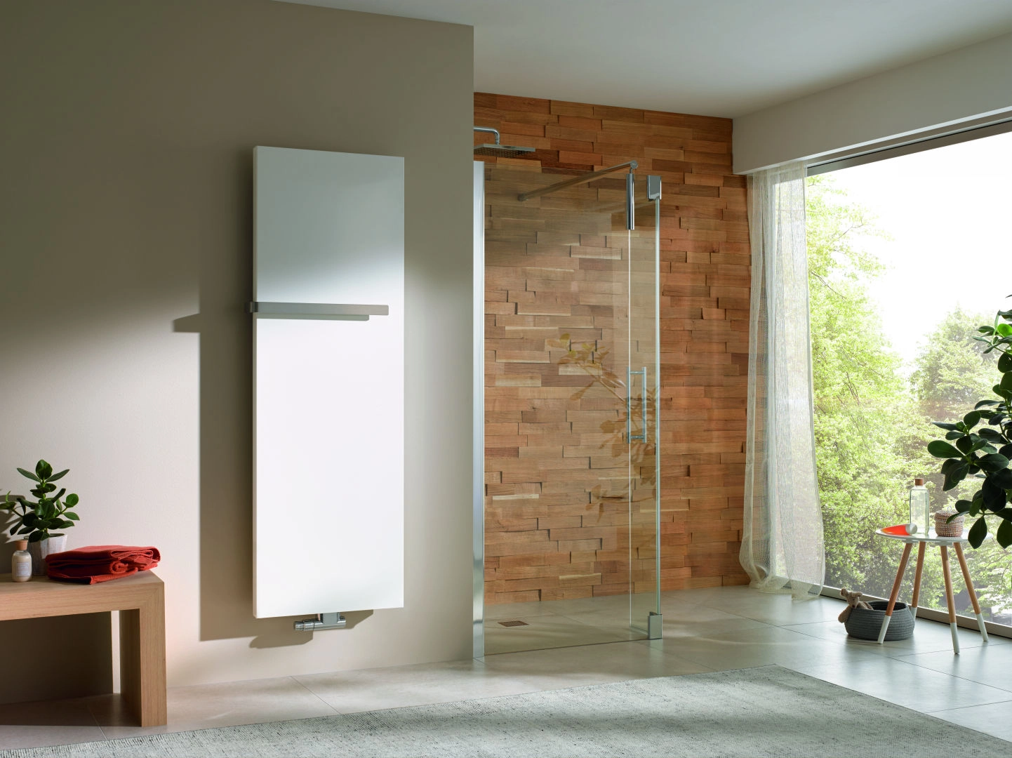 Kermi Design-Elektroheizkörper „Rubeo“ in Farbkonzept Kermi Design-Elektroheizkörper „Rubeo“ in Farbkonzept