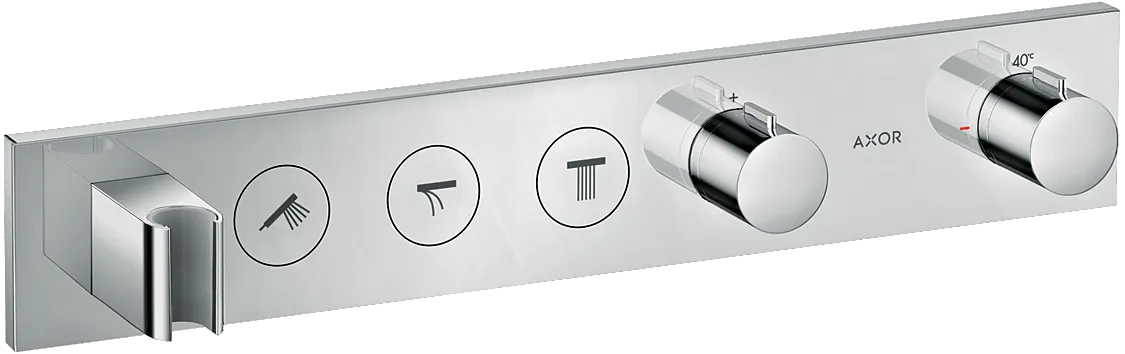 Thermostatmodul Unterputz Select Axor Fertigset 3 Verbraucher chrom Thermostatmodul Unterputz Select Axor Fertigset 3 Verbraucher chrom