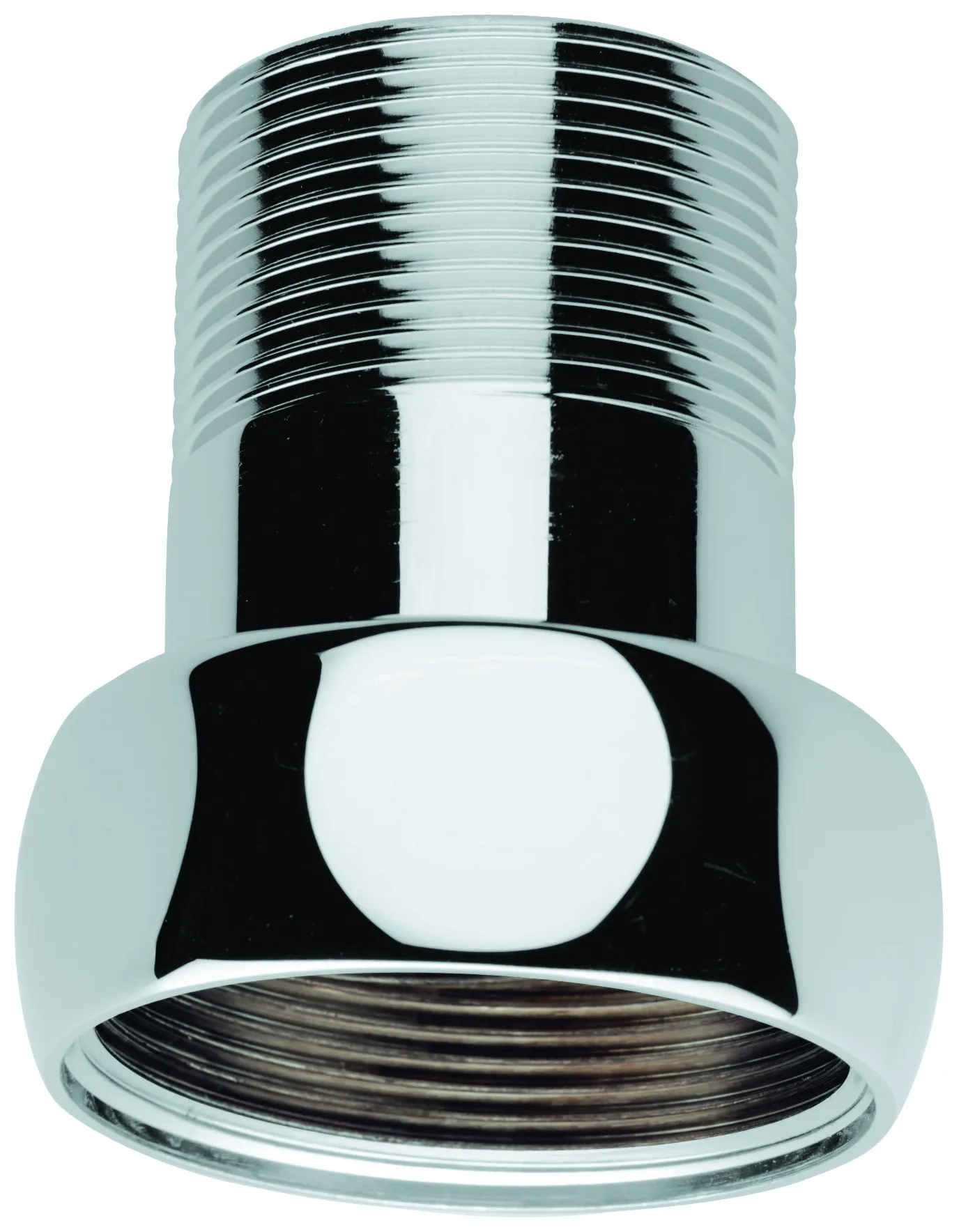 Anschluss 12426, gerade, Mutter 2'' x 1 1/2'' Außengewinde, chrom Anschluss 12426, gerade, Mutter 2'' x 1 1/2'' Außengewinde, chrom