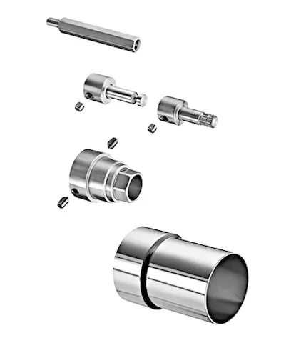 Verlängerungsset D-SC-T, Verlängerung um: 25 mm, chrom