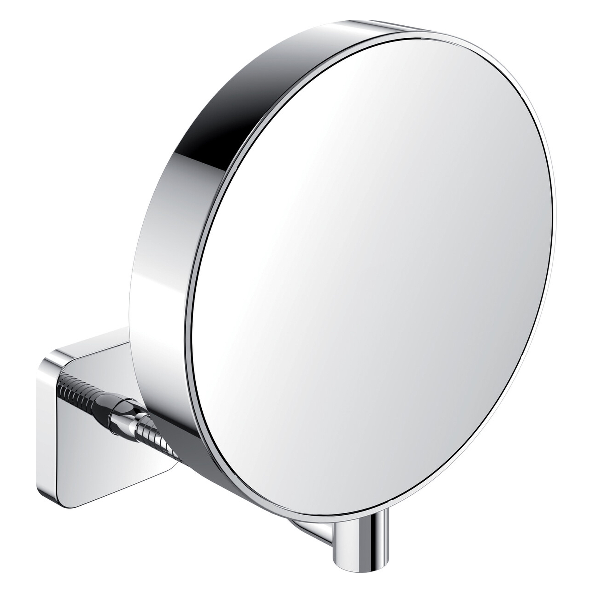 Kosmetikspiegel prime Flexarm, 3-/7-fach, rund, beidseitig verspiegelt, D: 202 mm, chrom