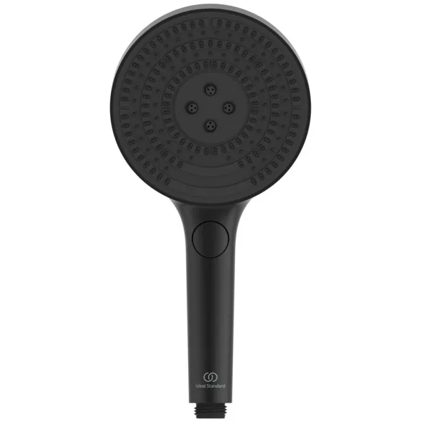 Ideal Standard Ceratherm Solos Duschsystem mit Brausethermostat, LED-Leuchtring Silk Black, 3-Funktion, Ø 330 mm, Wandaufputz, 12/8 l/min Durchfluss Ideal Standard Ceratherm Solos Duschsystem mit Brausethermostat, LED-Leuchtring Silk Black, 3-Funktion, Ø 330 mm, Wandaufputz, 12/8 l/min Durchfluss
