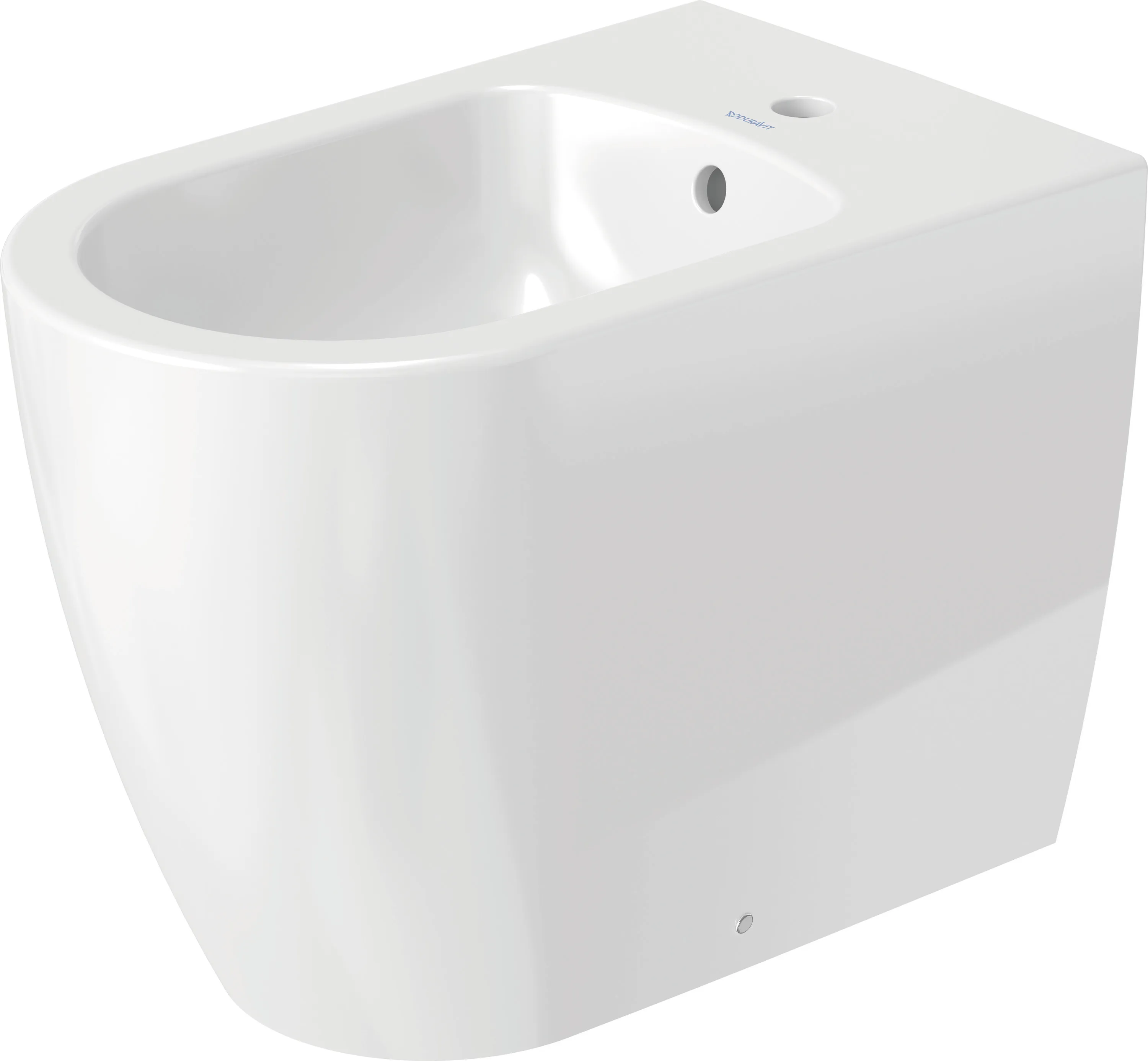 Duravit Stand-Bidet back to wall „ME by Starck“, Befestigung sichtbar 37 × 60 × 40 cm in Weiß Hochglanz Duravit Stand-Bidet back to wall „ME by Starck“, Befestigung sichtbar 37 × 60 × 40 cm in Weiß Hochglanz